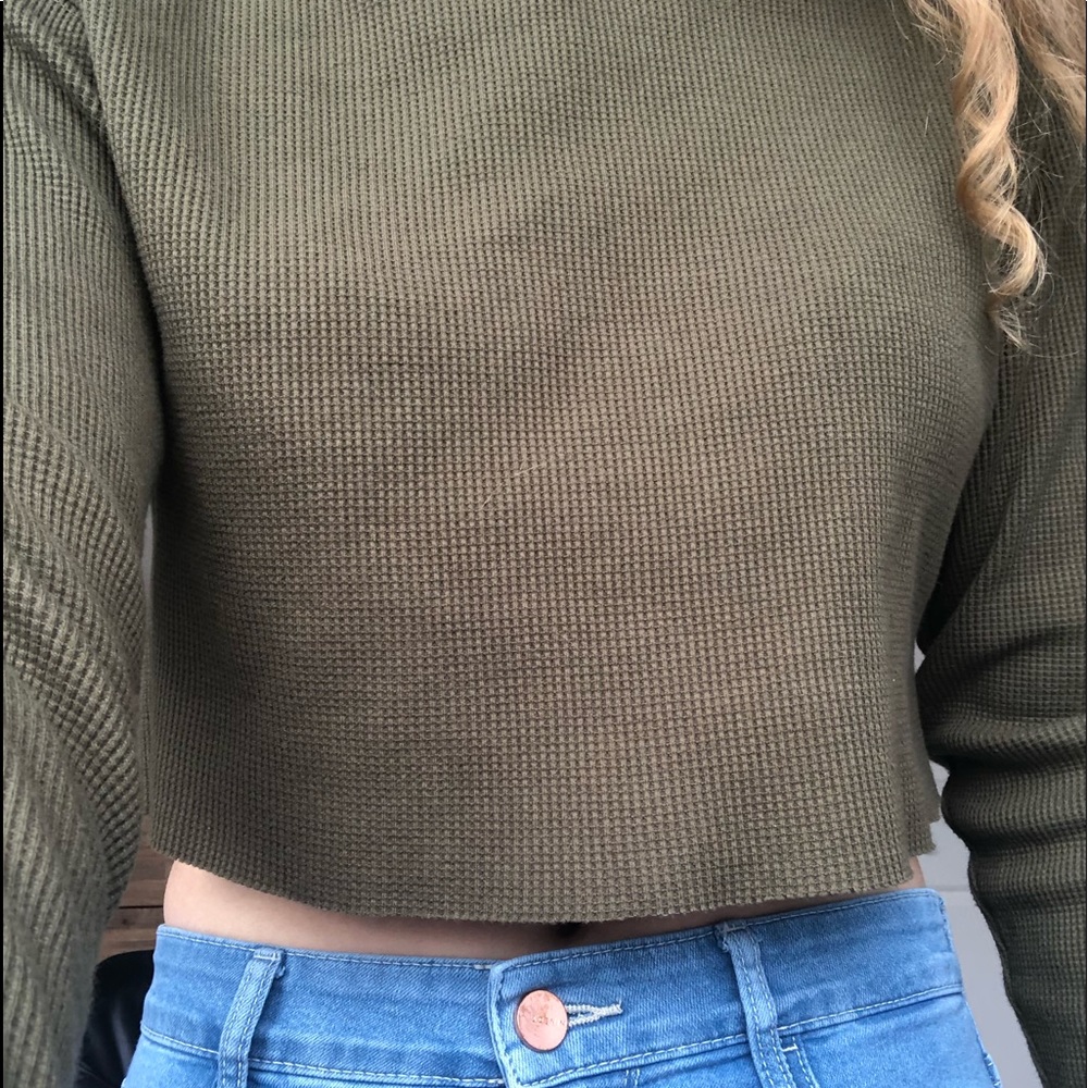 Cropped hoodie - Picture 2 of 3